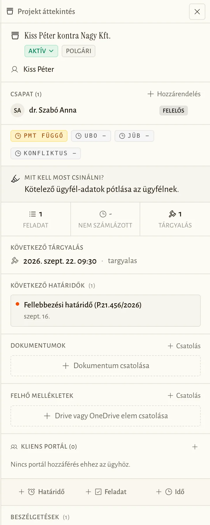 Kiss kontra Nagy Kft.